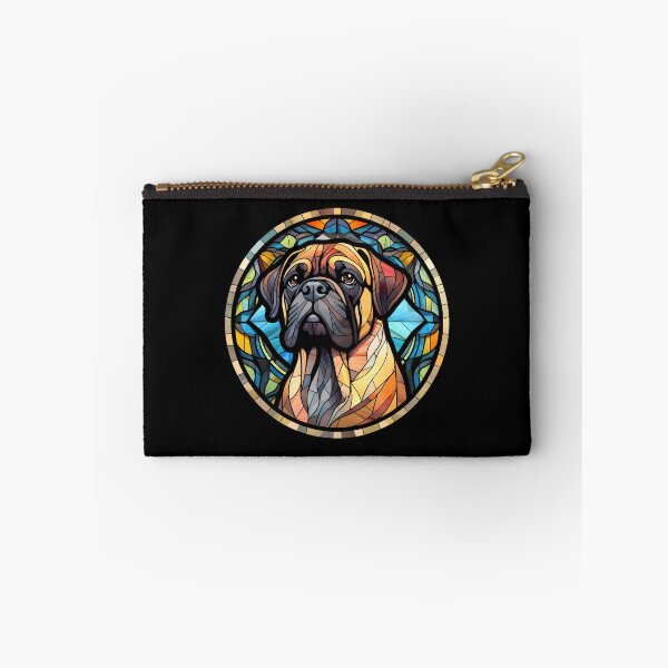 Item preview, Mastiff Dog Stained Glass Leadlight Artistic Design Mom Dad designed and sold by rafaeltto.