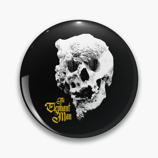 Item preview, White Silhouette Skull Head Yellow Typography designed and sold by MosiqueUnique.