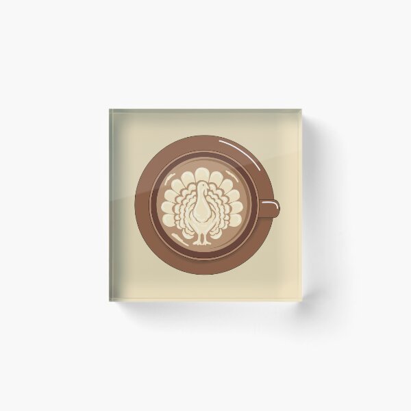 Item preview, Thanksgiving Turkey Latte designed and sold by HRSCreates.