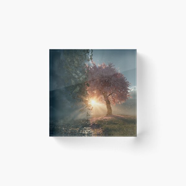 Item preview, The Tree of Two Worlds: Storm and Sunshine designed and sold by DukaveArt .