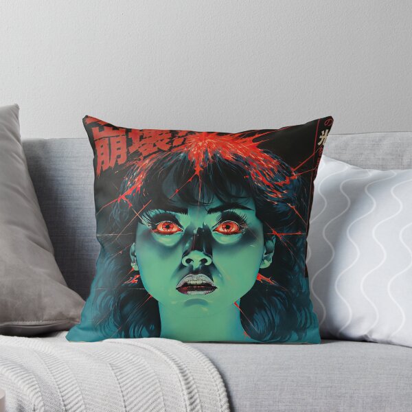 Item preview, Psycho Illusion | Retro Japanese Horror Movie Poster designed and sold by obstinator.