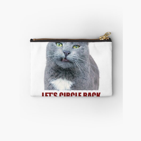 Item preview, Let's Circle Back Funny Cat Meme Corporate Sticker designed and sold by StikerChuns.