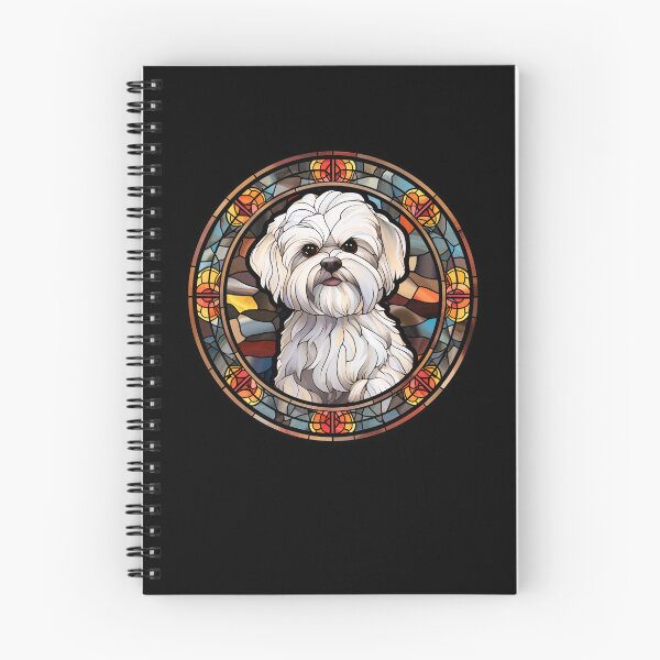 Item preview, Maltese Dog Stained Glass Leadlight Artistic Design Mom Dad designed and sold by rafaeltto.