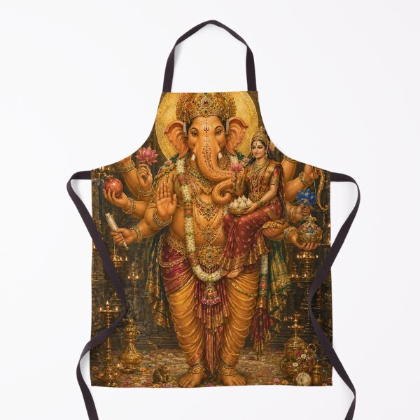 Item preview, The 32 forms of Ganapati Series-Maha Ganapati – The Great Supreme Lord | Museum-Quality Sacred Hindu Wall Art designed and sold by Homyar.
