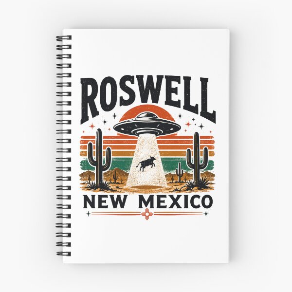 Item preview, Roswell New Mexico UFO Abduction Vintage Desert designed and sold by Artificially Inked.
