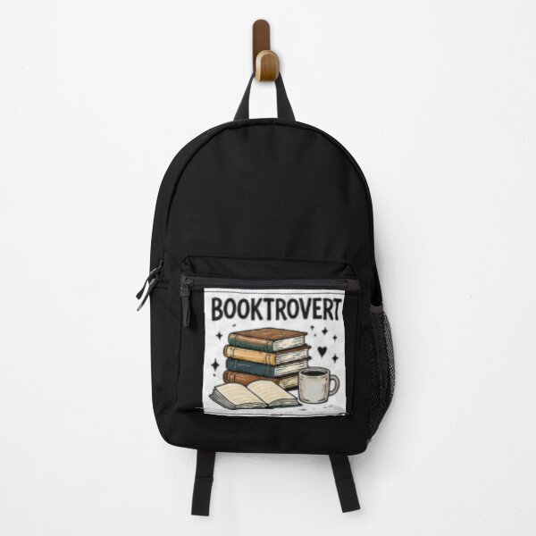 Item preview, Booktrovert – Cozy Book Lover Reading Books & Coffee Vintage Graphic T-Shirt designed and sold by ser-Ile.