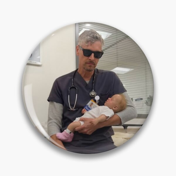 Item preview, The Pitt — Nurse Jesse & Baby Jane Doe — looking cool  designed and sold by Heart to Heart.
