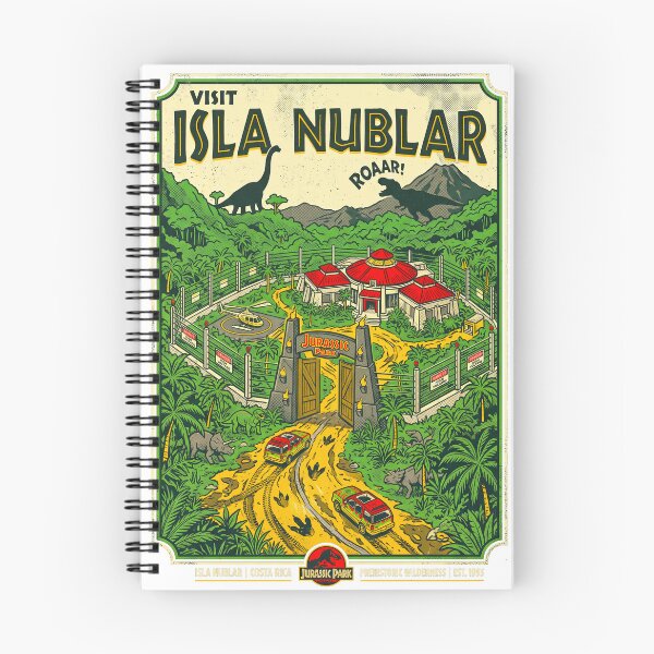 Artikelvorschau, BESUCHEN SIE ISLA NUBLAR – JURASSIC PARK entworfen und verkauft von AtlasofLegends.