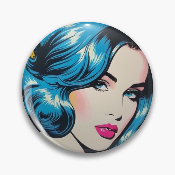 Item preview, Art - Pop Art Portrait, Vibrant 1960s Aesthetic designed and sold by Beat-It.