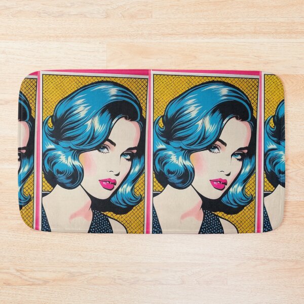 Item preview, Art - Pop Art Portrait, Vibrant 1960s Aesthetic designed and sold by Beat-It.