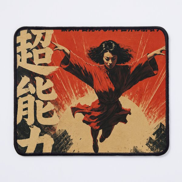 Item preview, Supernatural Girl | Retro Japanese Horror Movie Poster designed and sold by obstinator.