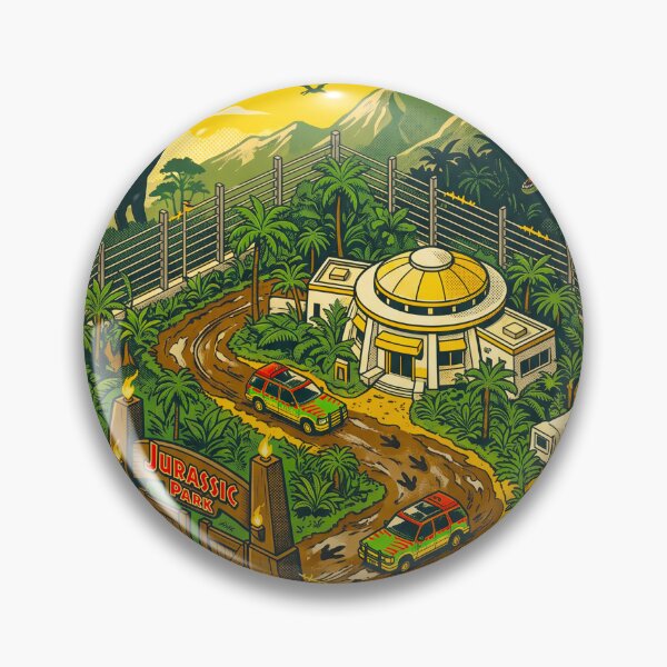 Item preview, VISIT ISLA NUBLAR – JURASSIC PARK designed and sold by AtlasofLegends.