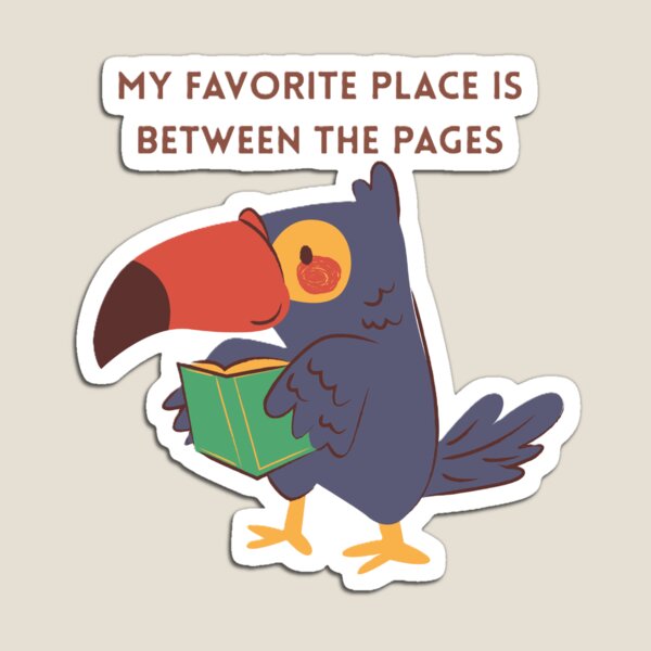 Item preview, My favorite place is between the pages designed and sold by creativityisfun.