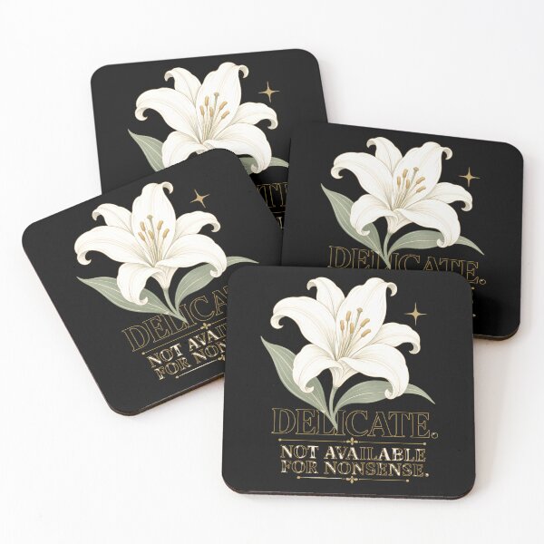 Item preview, Delicate Not Available for Nonsense White Lily designed and sold by Nawi32.