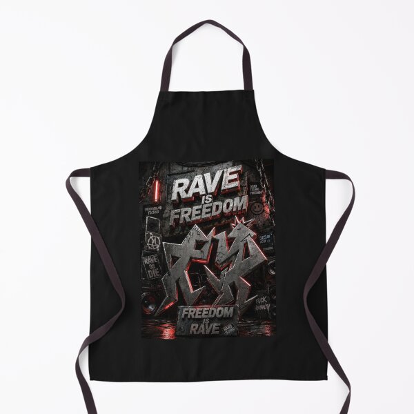 Item preview, Rave is freedom ,freedom is rave designed and sold by DAX4ART.