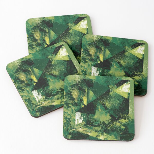 Item preview, The Green Fracture Folds (No.10) designed and sold by Form Finding Design.