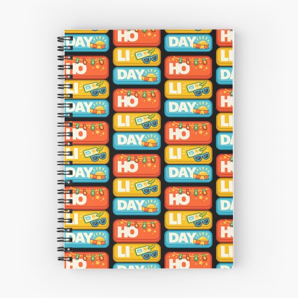 Item preview, HO LI DAY Festival Holiday Typography Design designed and sold by TeeTimeTreasure.