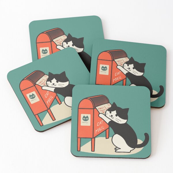 Item preview, Postcrossing Cat Mail designed and sold by Geta Gato.