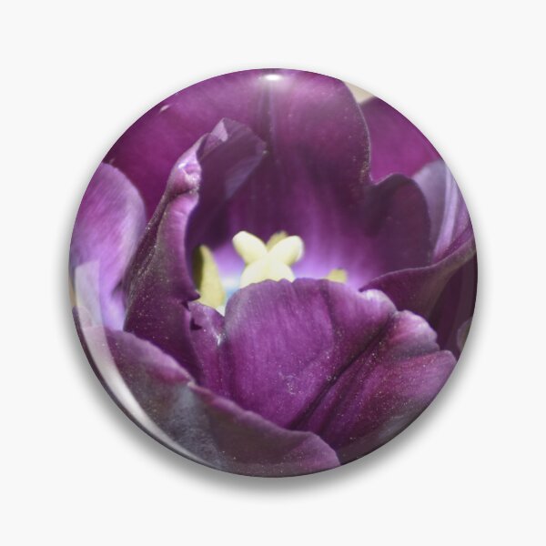 Item preview, Purple Black Parrot Tulip Vertical Wall Art designed and sold by TathataPhotos.