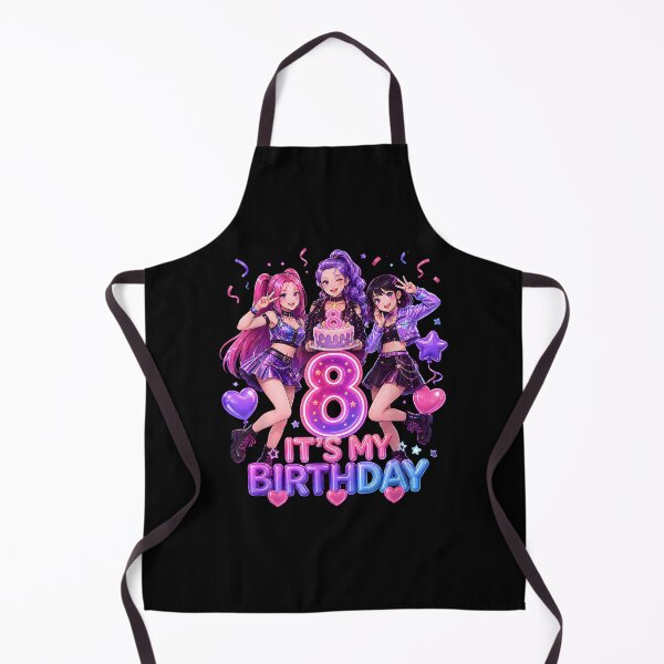Item preview, KPop Demon Hunters It's My 8th Birthday Cute Kawaii Birthday Girls designed and sold by PixlCrypt.
