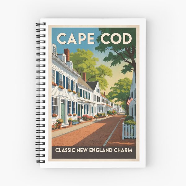 Item preview, Classic Cape Cod Travel Poster | New England Coastal Art designed and sold by bobparduephoto.