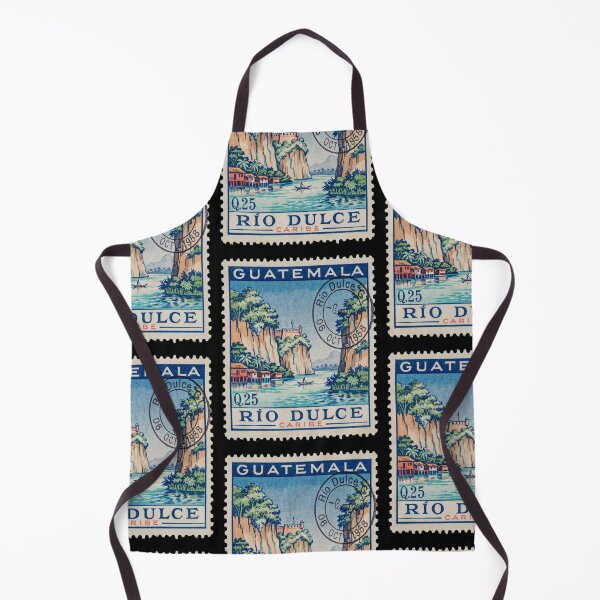 Item preview, Río Dulce Guatemala Caribbean River Postage Stamp Sticker designed and sold by stickercuffs.