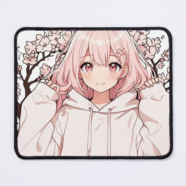 Item preview, Soft Pink Kawaii Anime Portrait designed and sold by AnimDream .