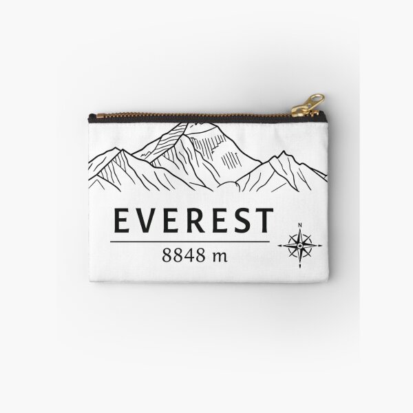 Item preview, Seven Summits Asia Mount Everest 8848 m Minimalist Line Art Design designed and sold by GabeMountainArt.