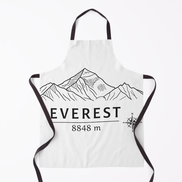 Item preview, Seven Summits Asia Mount Everest 8848 m Minimalist Line Art Design designed and sold by GabeMountainArt.