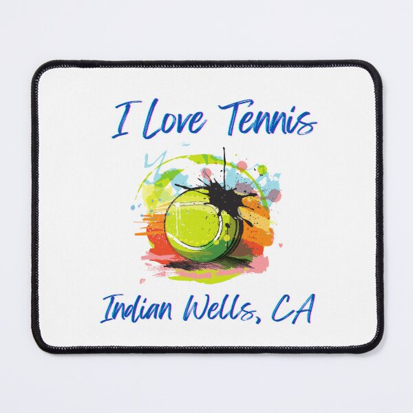 Item preview, Tennis Shirt. I Love Tennis Indian Wells, CA. Gift for a Tennis Lover, Tennis Fan, Tennis Player. designed and sold by ShrimpAndGrits.