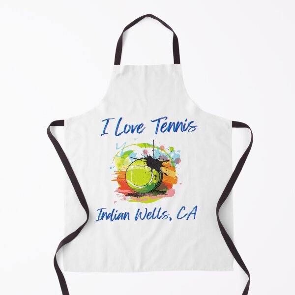 Item preview, Tennis Shirt.  I Love Tennis Indian Wells, CA.  Gift for a Tennis Lover, Tennis Fan, Tennis Player. designed and sold by ShrimpAndGrits.