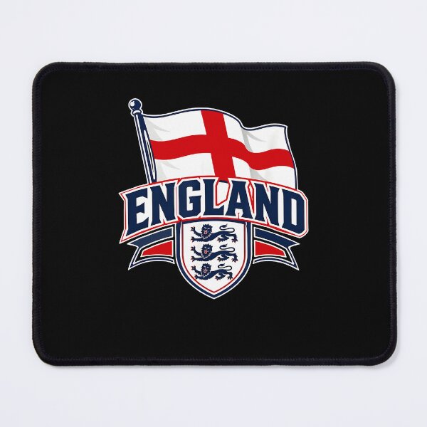 Item preview, England Three Lions Flag Crest Football Supporter designed and sold by PixlCrypt.