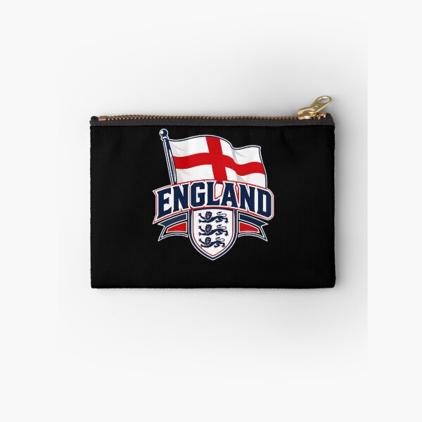 Item preview, England Three Lions Flag Crest Football Supporter designed and sold by PixlCrypt.