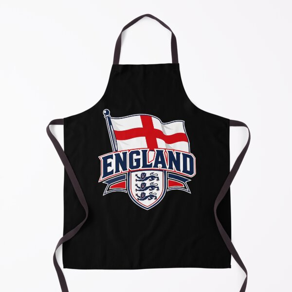 Item preview, England Three Lions Flag Crest Football Supporter designed and sold by PixlCrypt.