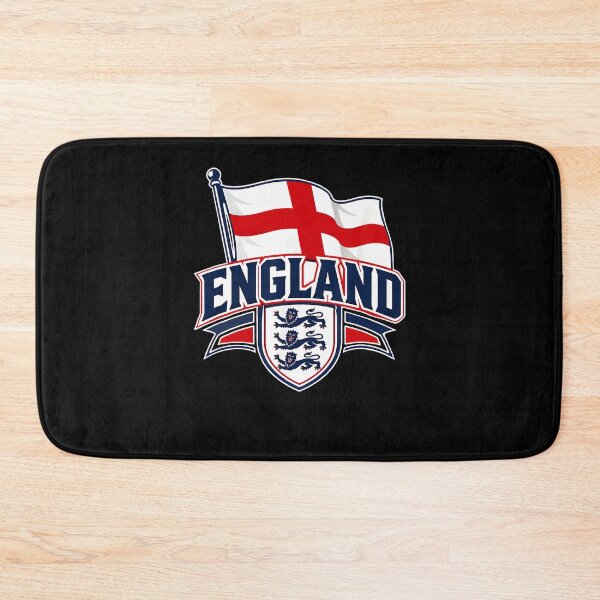 Item preview, England Three Lions Flag Crest Football Supporter designed and sold by PixlCrypt.