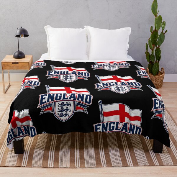 Item preview, England Three Lions Flag Crest Football Supporter designed and sold by PixlCrypt.