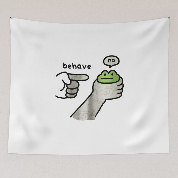 Item preview, Frog -behave no designed and sold by Gbriel3.