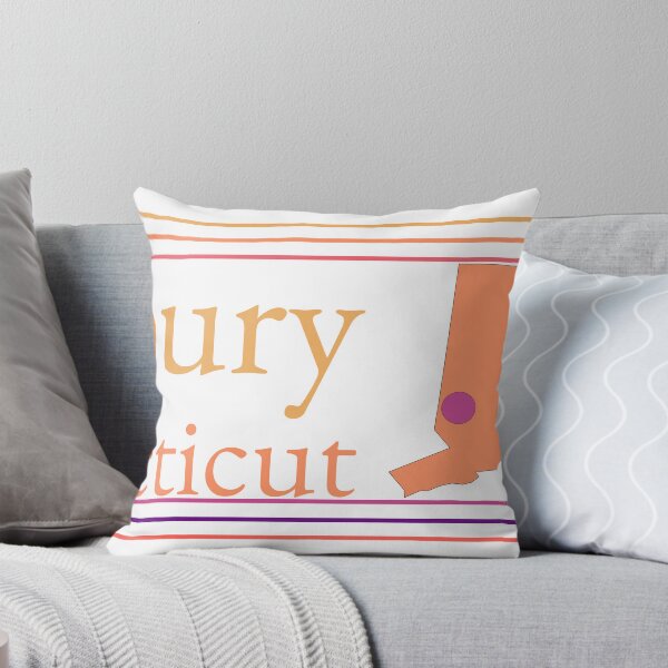 Item preview, Danbury Connecticut City Marked On Map designed and sold by TheIconSmith.