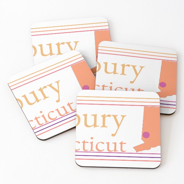 Item preview, Ciudad de Danbury, Connecticut, marcada en el mapa designed and sold by TheIconSmith.
