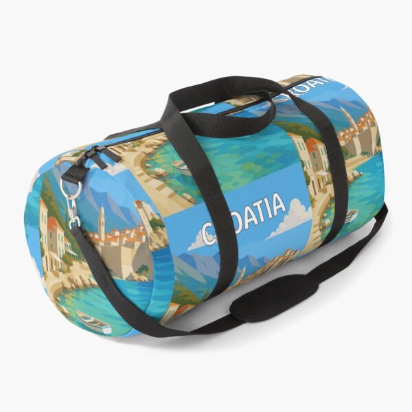 Item preview, Croatia (Balkans) Europe, Vintage Art Travel Landscape designed and sold by MaateoDesign.