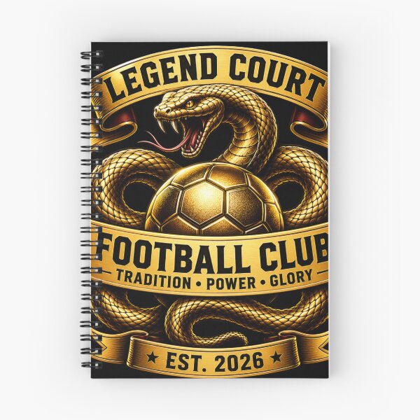 Item preview, Legend Court Football Club Snake Soccer Design designed and sold by LegendCourt.