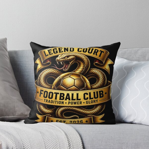 Item preview, Legend Court Football Club Snake Soccer Design designed and sold by LegendCourt.