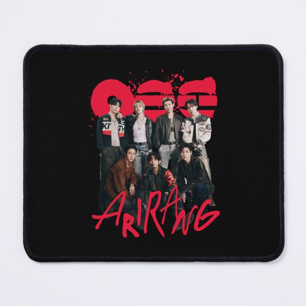 Item preview, Bangtan Members Arirang Group Heart Graphic Kpop Fan designed and sold by PixlCrypt.