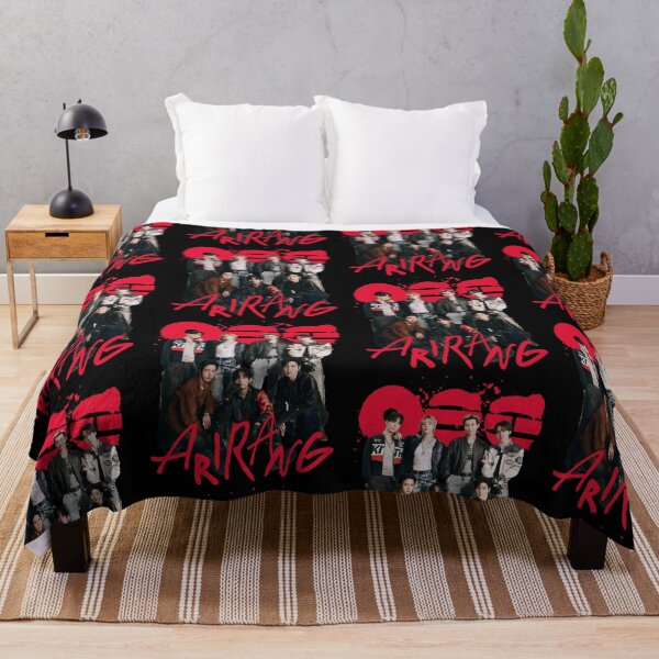 Item preview, Bangtan Members Arirang Group Heart Graphic Kpop Fan designed and sold by PixlCrypt.
