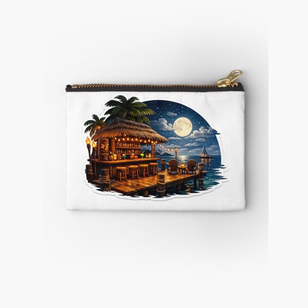 Item preview, Moonlight Tiki Escape designed and sold by celestialseastc.