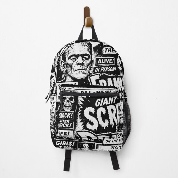 Item preview, Horror Movie Monster Mummy Dracula Werewolf Frankenstein designed and sold by Colorfulman.