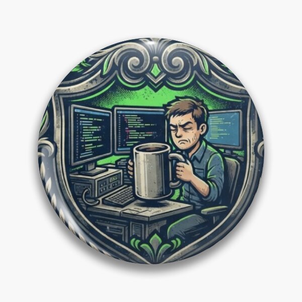 Item preview, Funny Programmer Gift I Turn Coffee Into Code Software Developer Design designed and sold by thoughtswear.