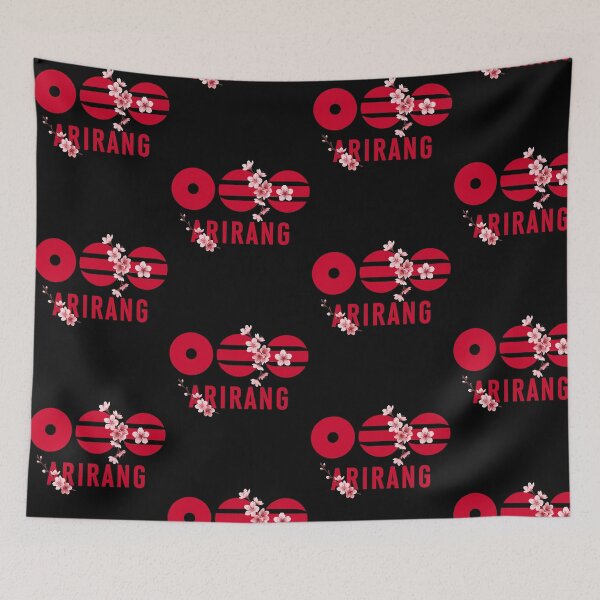 Item preview, Arirang - World Tour 2026 Korean Cherry Blossom Fan designed and sold by PixlCrypt.