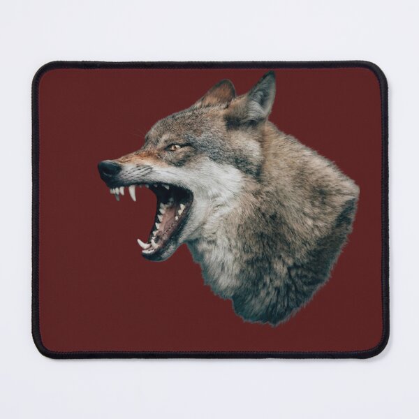 Item preview, Raging Wolf Profile - Untamed Fury designed and sold by 63Hotpeppers.