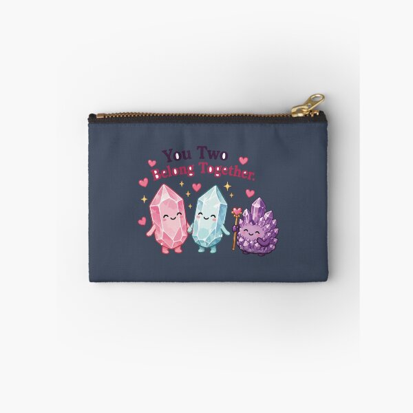 Item preview, You Two Belong Together Cute Crystal Couple designed and sold by SimplePoDesign.